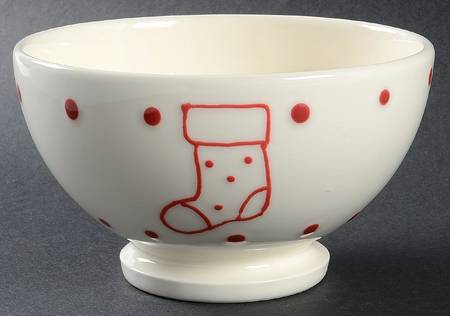 M2A24 Red Soup/Cereal Bowl