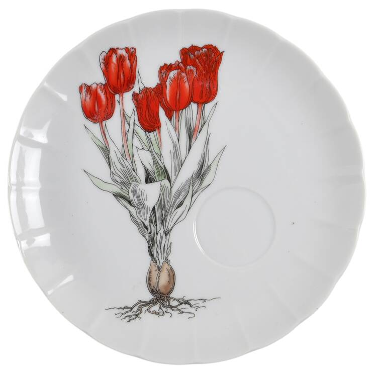 Tulip Snack Plate