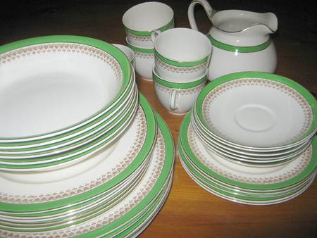 MEA434 Flat Cup & Saucer Set