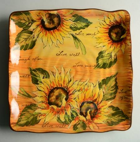 Sunflower with Writing by Maxcera Corp