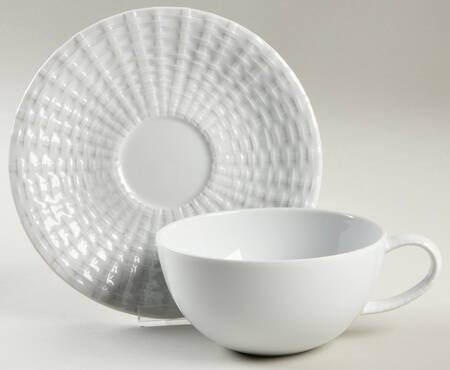 Palm Breakfast Cup & Saucer Set
