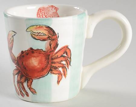 Crab Stripe Mug