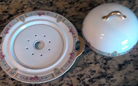 MEI1276 Round Covered Butter