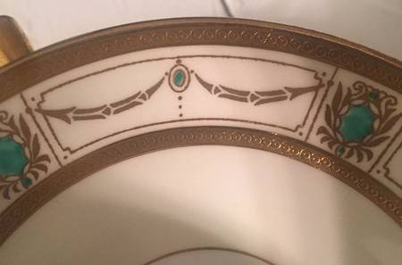 K59 Footed Cream Soup Bowl