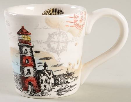 Red Lighthouse Mug