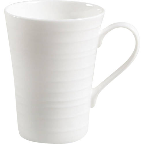 Swirl White (Bone) Mug