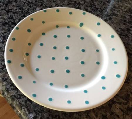 M2A24 Turquoise Dinner Plate
