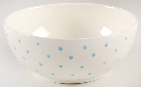 M2A24 Turquoise 9" Round Serving Bowl