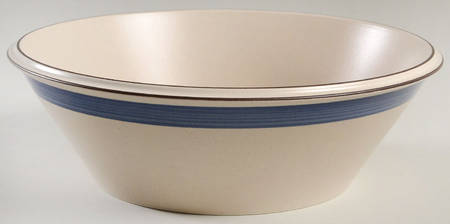 Concord Blue 10" Oval Vegetable Bowl