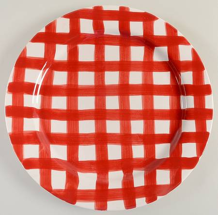 Check Dinner Plate