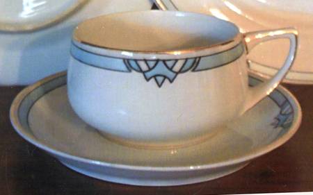MEI1285 Flat Cup & Saucer Set