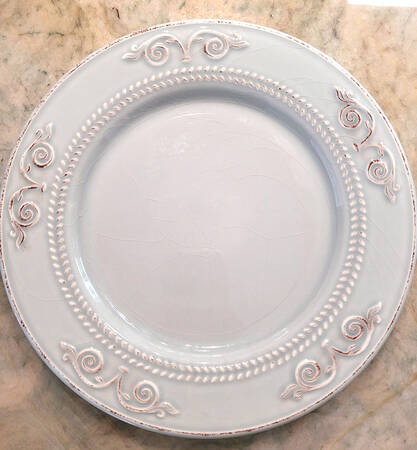 M2A1 Blue Dinner Plate