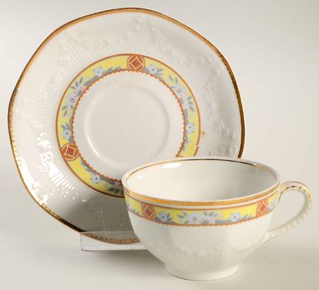 MEK435 Flat Cup & Saucer Set