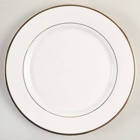 Haley Gold Salad Plate