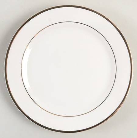 Haley Gold Bread & Butter Plate