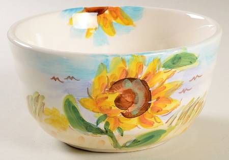 Flowing Sunflower Soup/Cereal Bowl