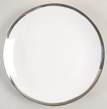 Blakeslee Platinum Salad Plate