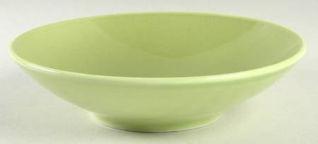 Aquarelle Green Coupe Soup Bowl