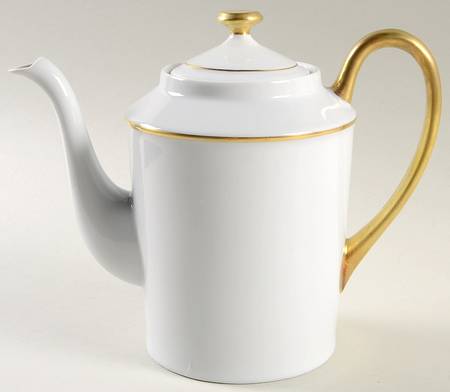 Filets Or (Gold) Coffee Pot & Lid