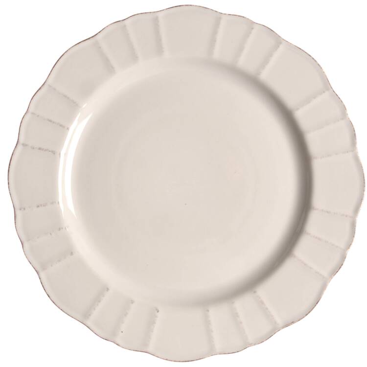 Romantica White Dinner Plate