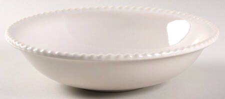 Perola White Individual Dinner Bowl