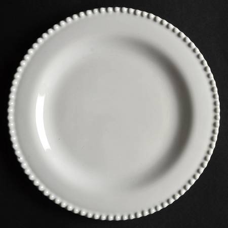 Perola White Salad/Dessert Plate