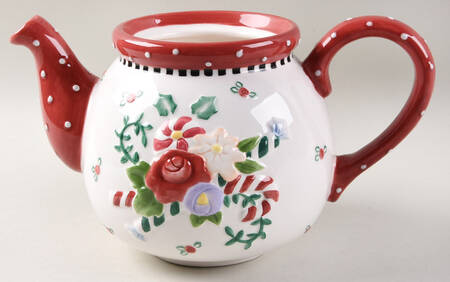 Christmas Spice Teapot No Lid