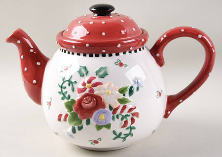 Christmas Spice Teapot & Lid