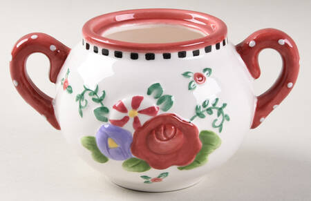 Christmas Spice Sugar Bowl No Lid