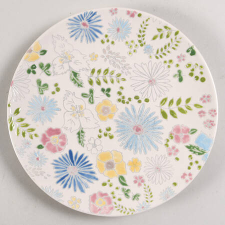 Painter's Garden Salad Plate by Martha Stewart