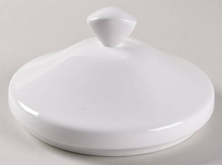 Trellis White Lid for 2 Qt Round Covered Casserole