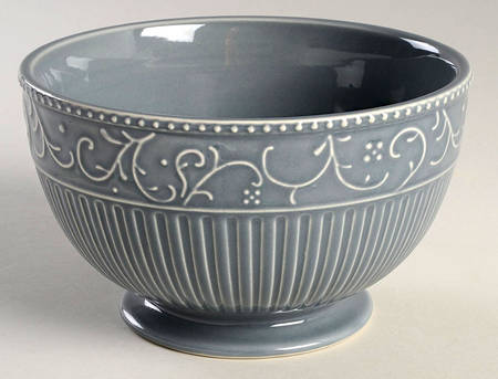 Italian Countryside Accents Blue Soup/Cereal Bowl