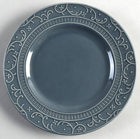 Italian Countryside Accents Blue Salad Plate