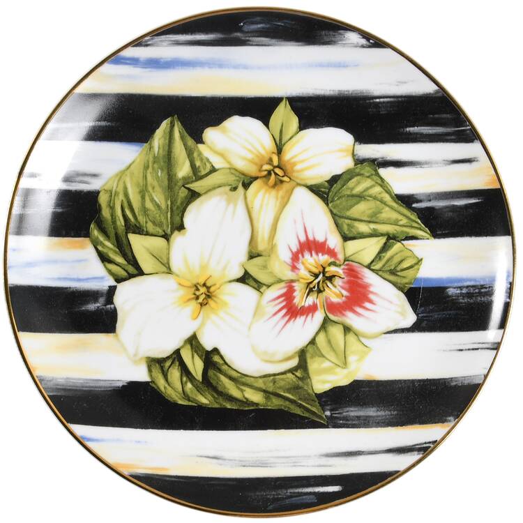 Thistle and Bee Salad Plate