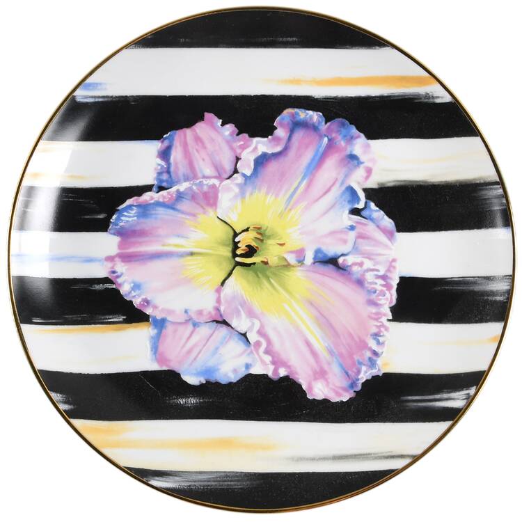 Thistle and Bee Salad Plate