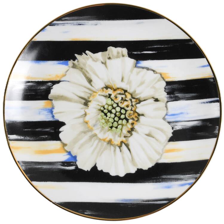 Thistle and Bee Salad Plate