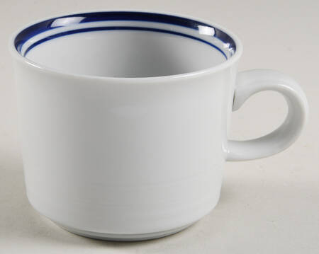 Blue Flat Cup