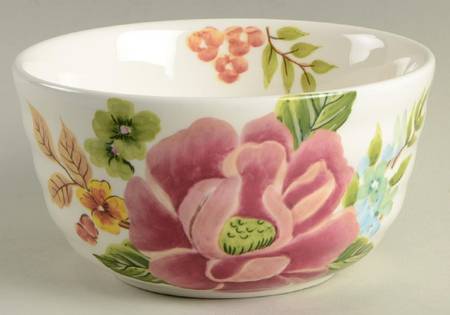 Color Peony Soup/Cereal Bowl