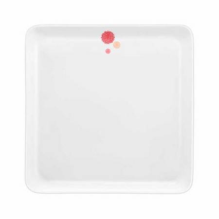 Yaka Tralala Square Dinner Plate