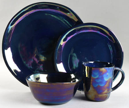 Coronado Cobalt Blue 4 Piece Place Setting