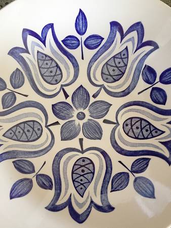 Tulip Time (Blue) by J &amp; G Meakin