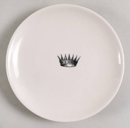 Crown Salad Plate