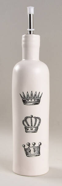 Crown Oil Jar & Drizzle Spout