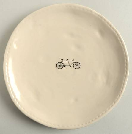 Bike Luncheon Plate