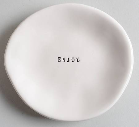 Eating Appetizer Plate