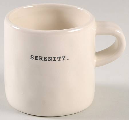 Zen Word (Word Stamp) Mug