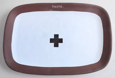 Chocolat 14" Rectangular Serving Platter