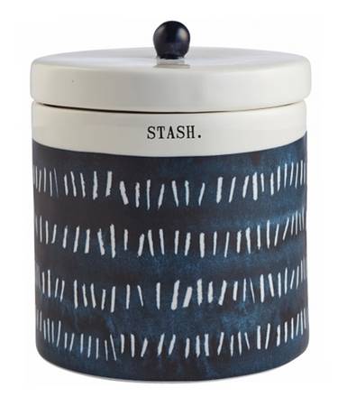Indigo Dreams Small Canister & Lid