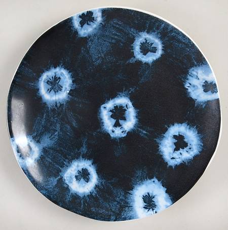Indigo Dreams Salad/Dessert Plate