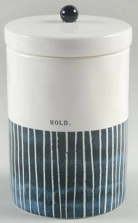 Indigo Dreams Medium Canister & Lid